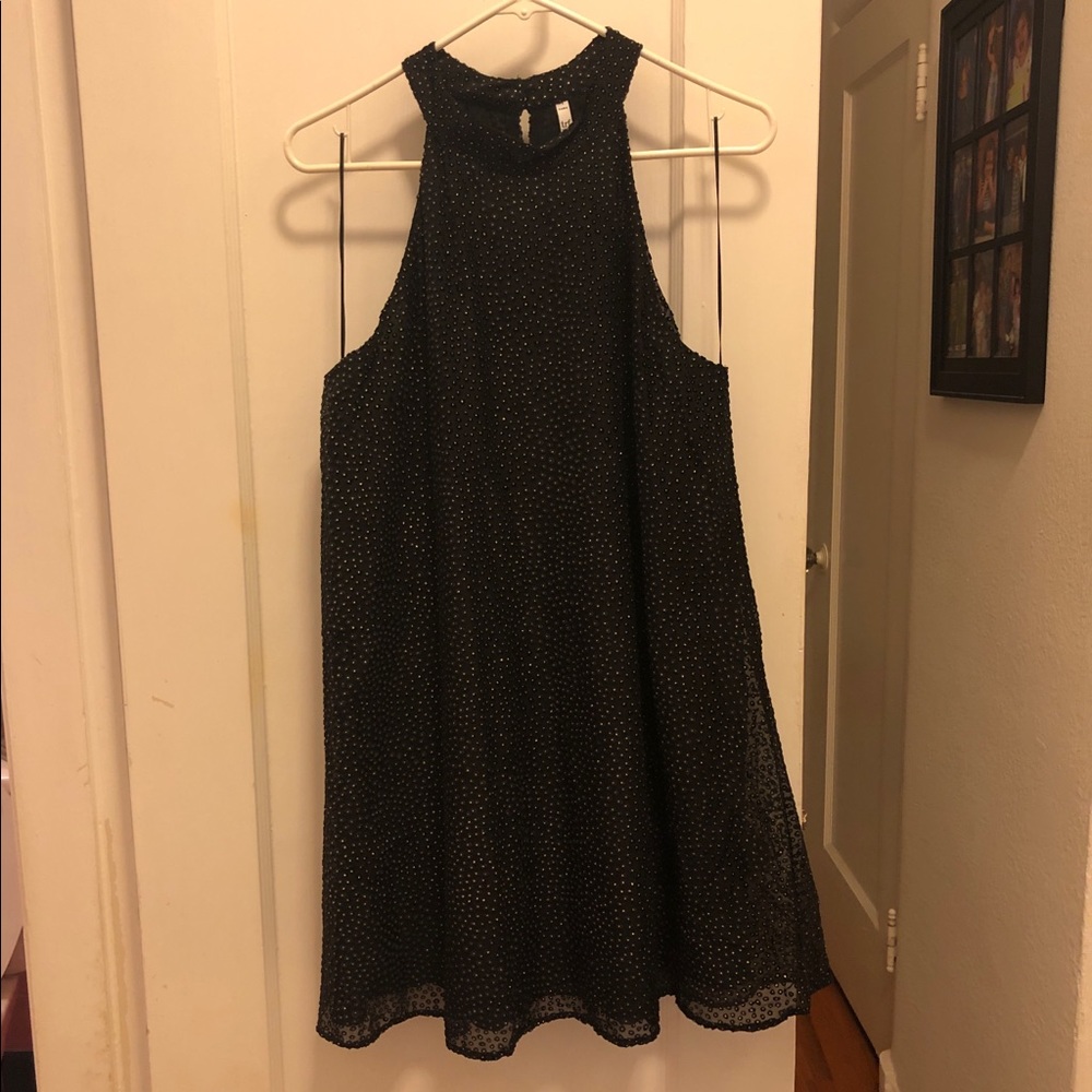 NWT black and gold Cocktail Dress